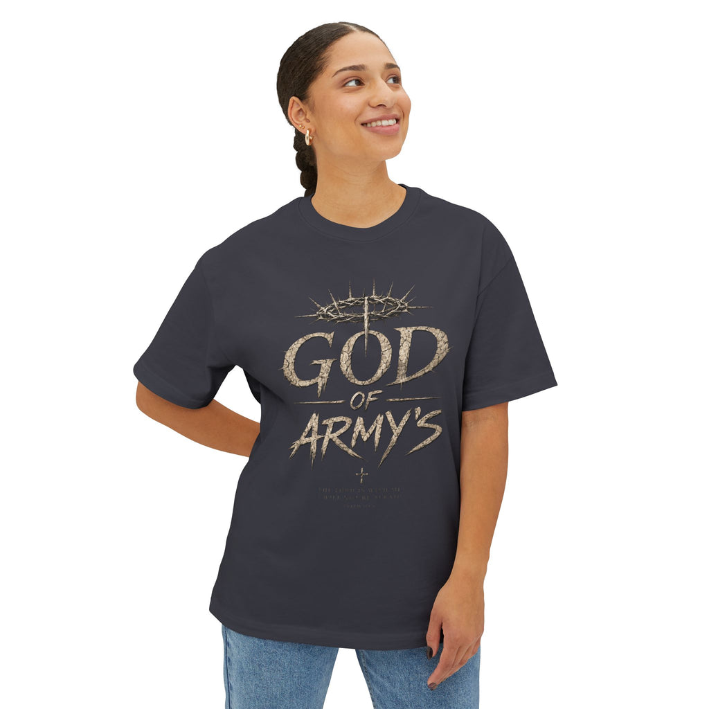 God of Armys Tee — Faith-Based Christian Graphic T-Shirt