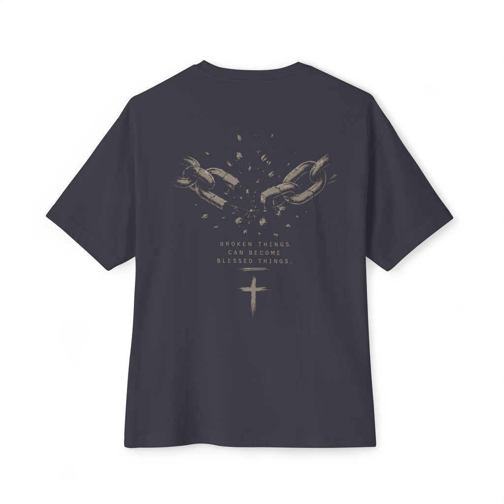Chain Breakers Tee — Christian Faith Graphic T‑Shirt (Live Free)