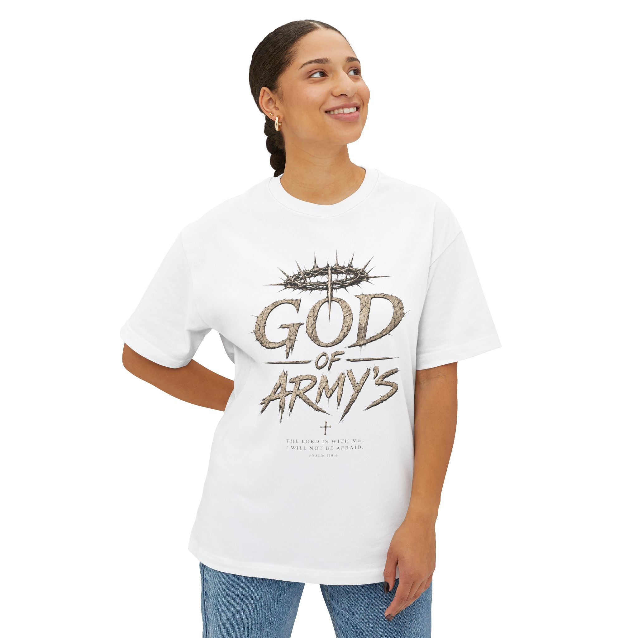 God of Armys Tee — Faith-Based Christian Graphic T-Shirt