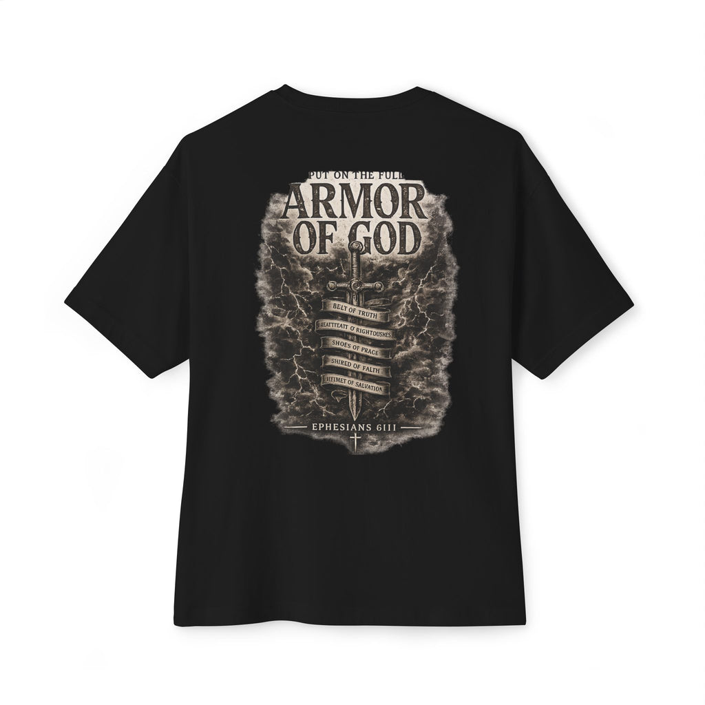 Stand Firm "Armor of God" Tee — Christian Faith Graphic T-Shirt