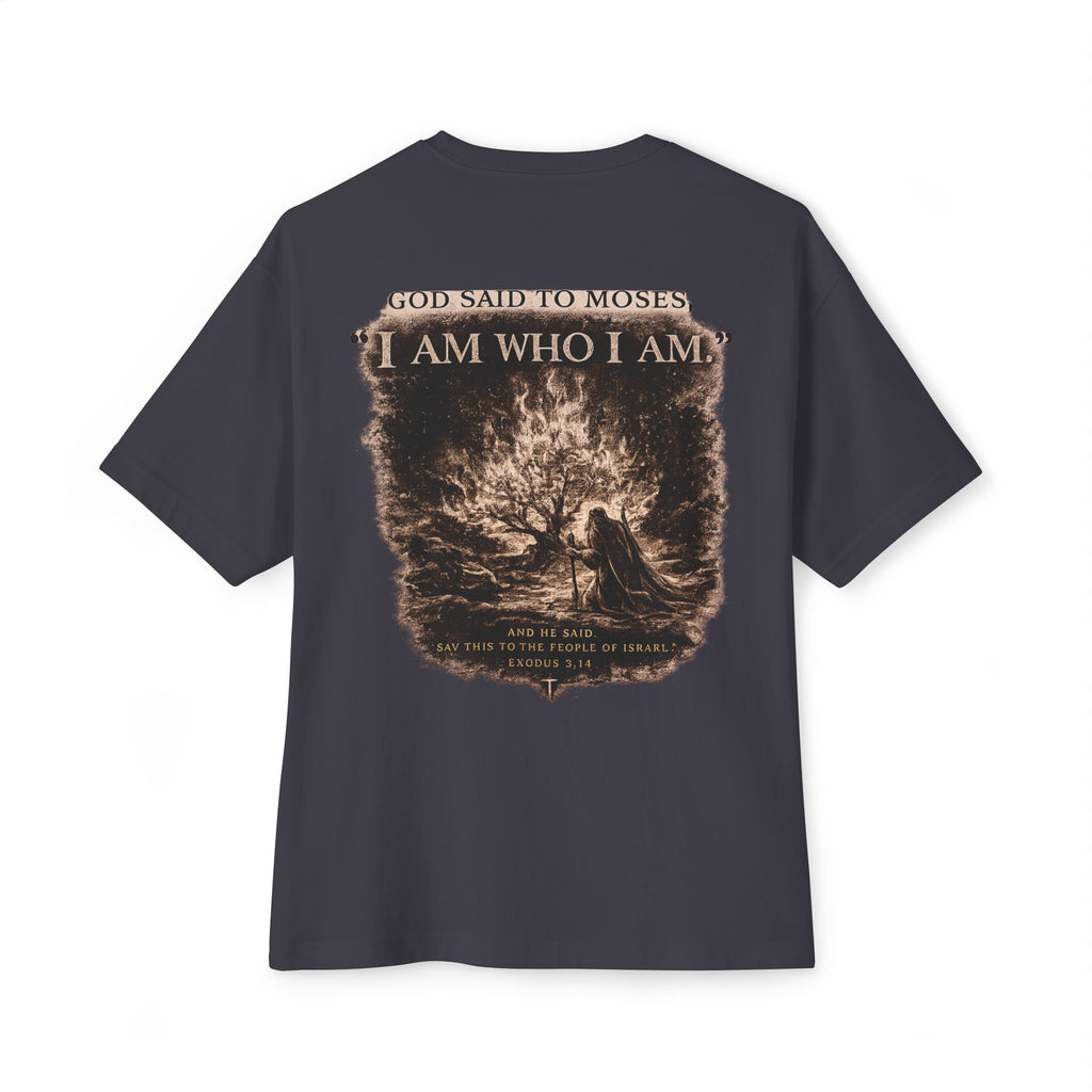 I AM Who I Am Tee — Christian Faith Graphic T-Shirt (Moses Scripture)