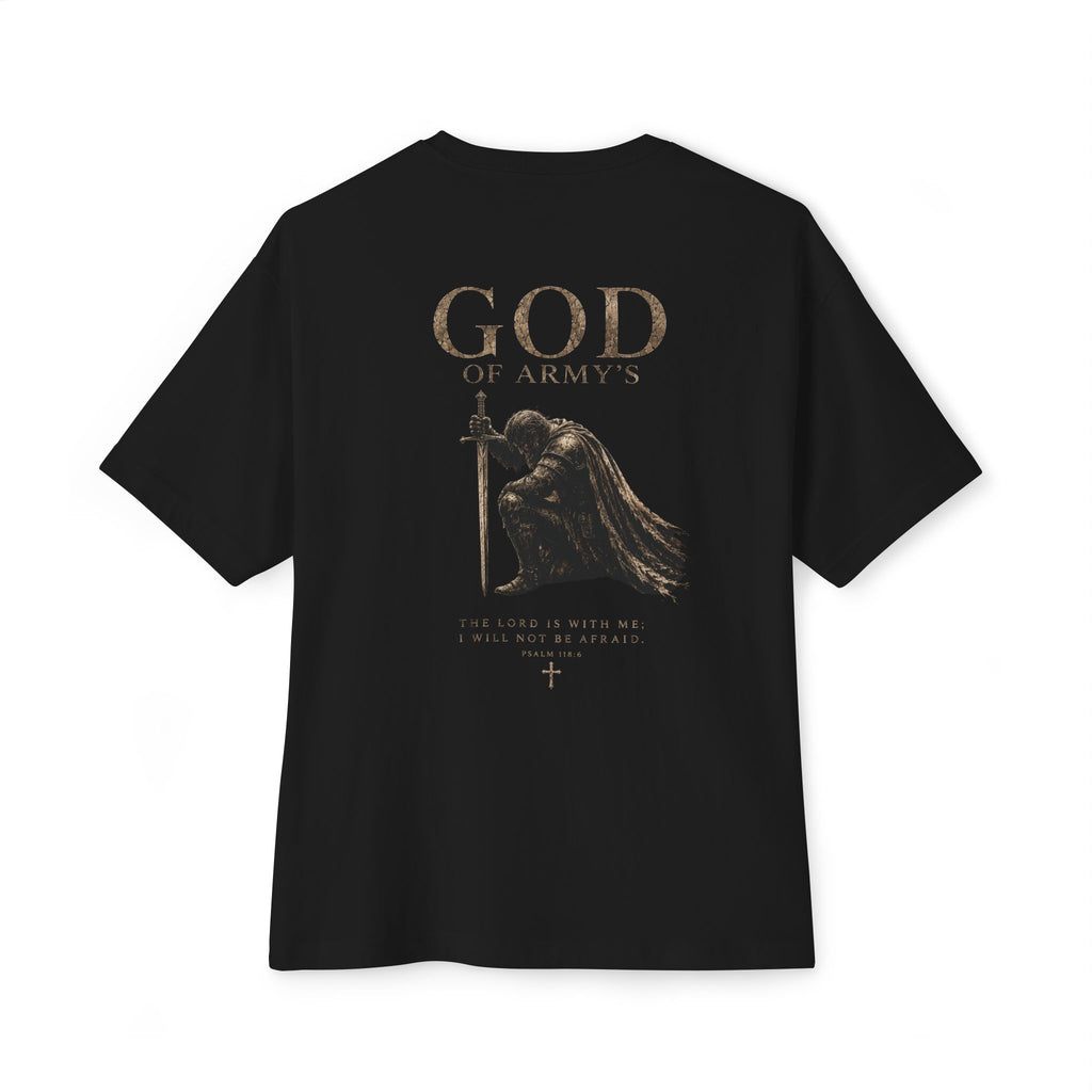 God of Armys Tee — Faith-Based Christian Graphic T-Shirt