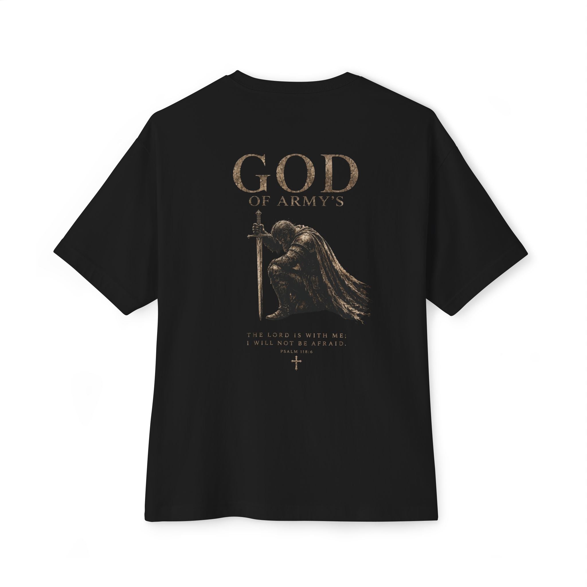 God of Armys Tee — Faith-Based Christian Graphic T-Shirt