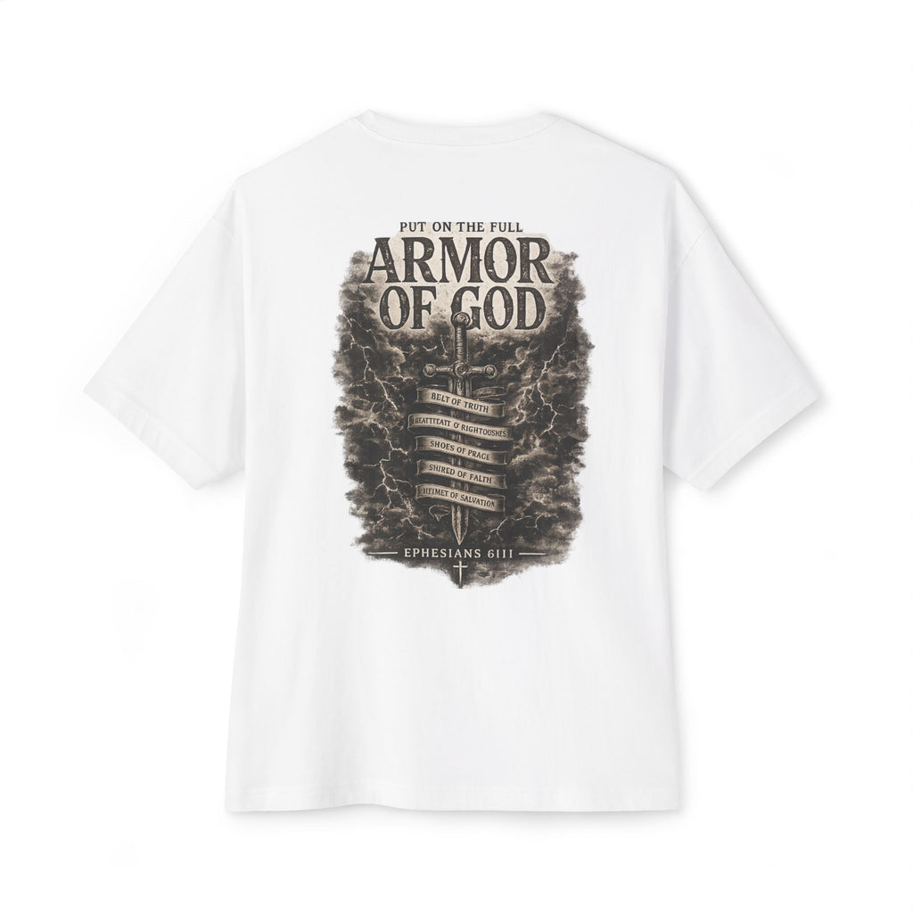 Stand Firm "Armor of God" Tee — Christian Faith Graphic T-Shirt