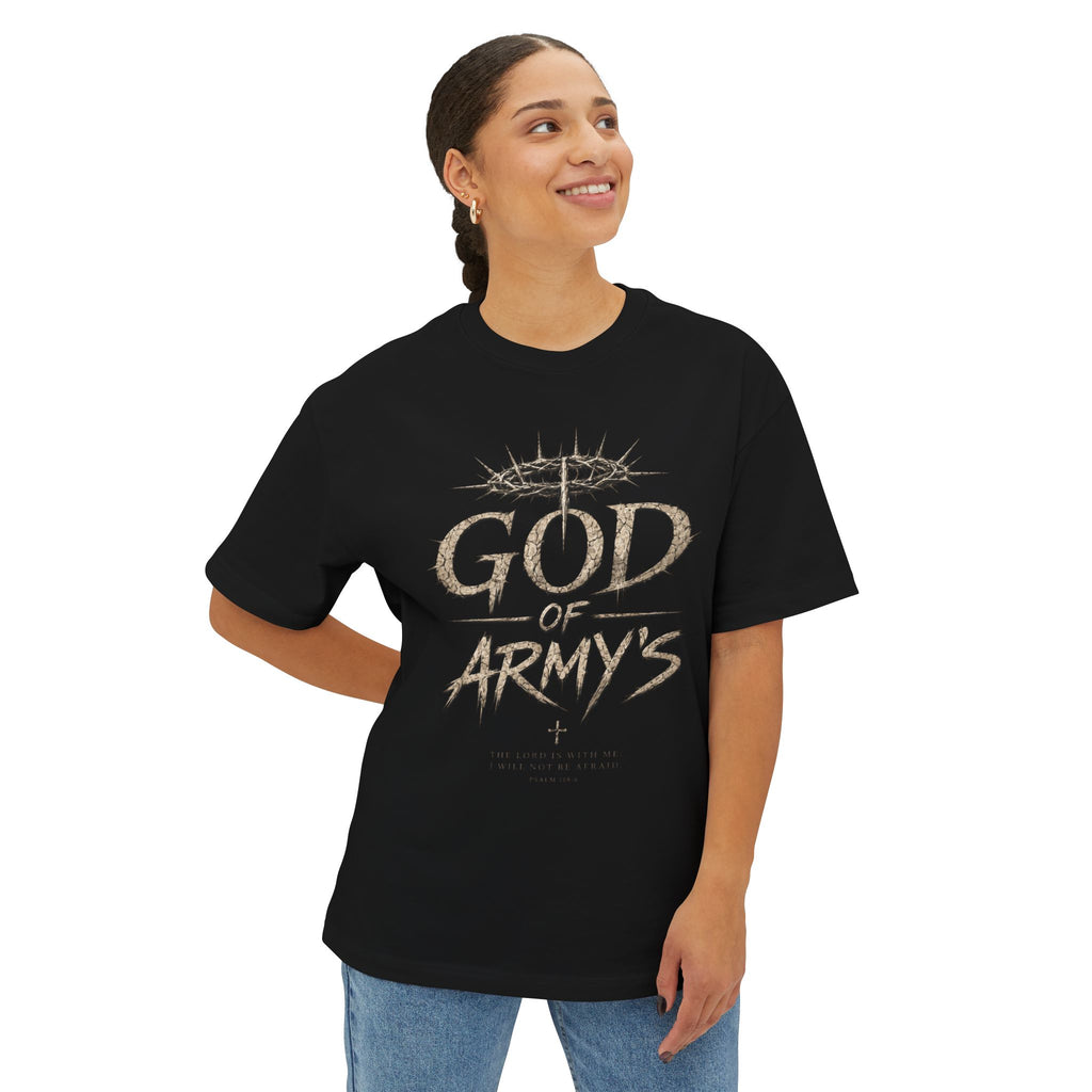 God of Armys Tee — Faith-Based Christian Graphic T-Shirt