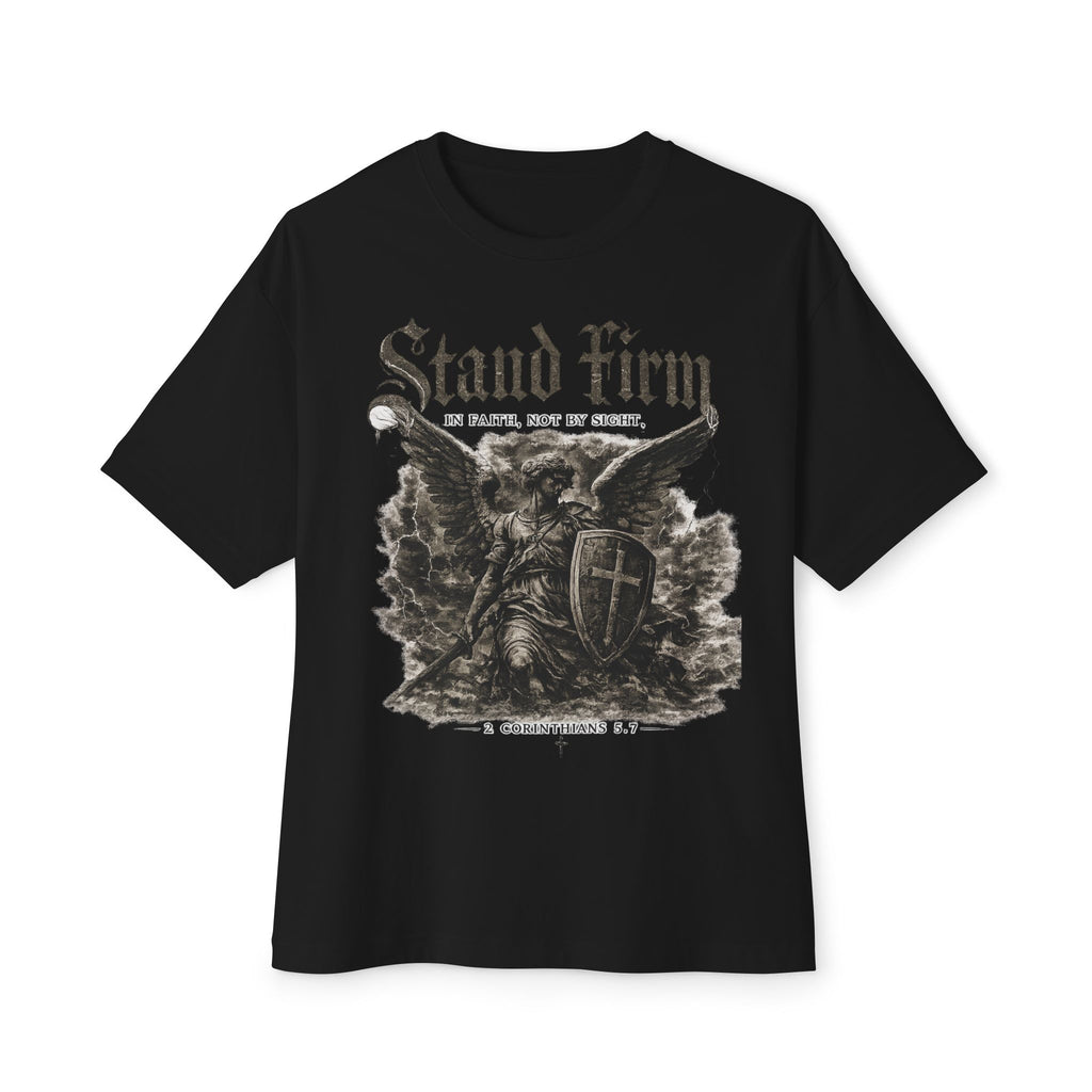 Stand Firm "Armor of God" Tee — Christian Faith Graphic T-Shirt