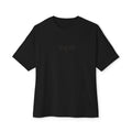 Christian Inspirational Tee — "Set Your Mind on Things Above" Oversized Boxy T-Shirt