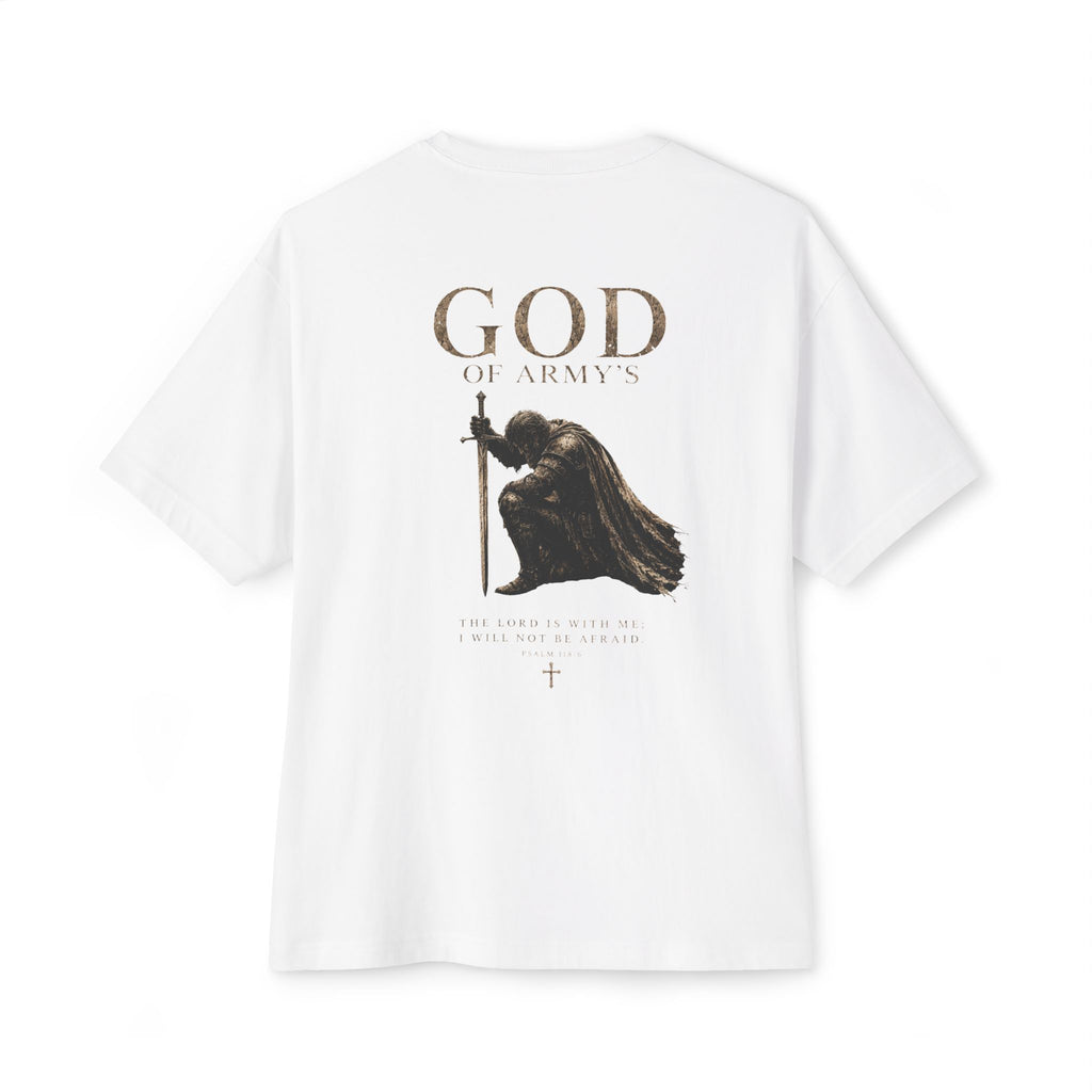 God of Armys Tee — Faith-Based Christian Graphic T-Shirt