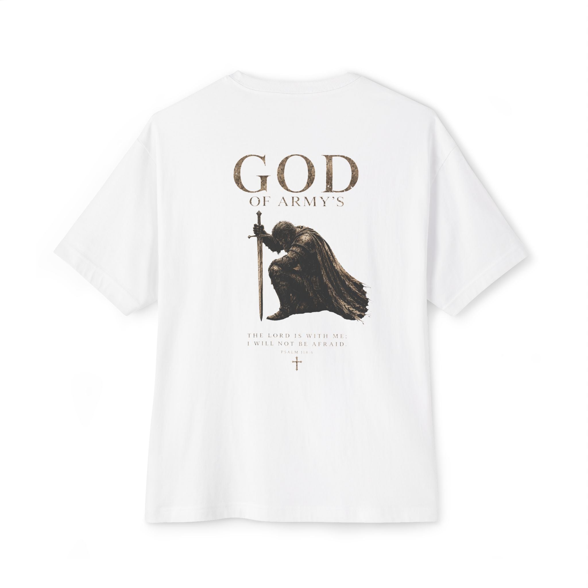 God of Armys Tee — Faith-Based Christian Graphic T-Shirt