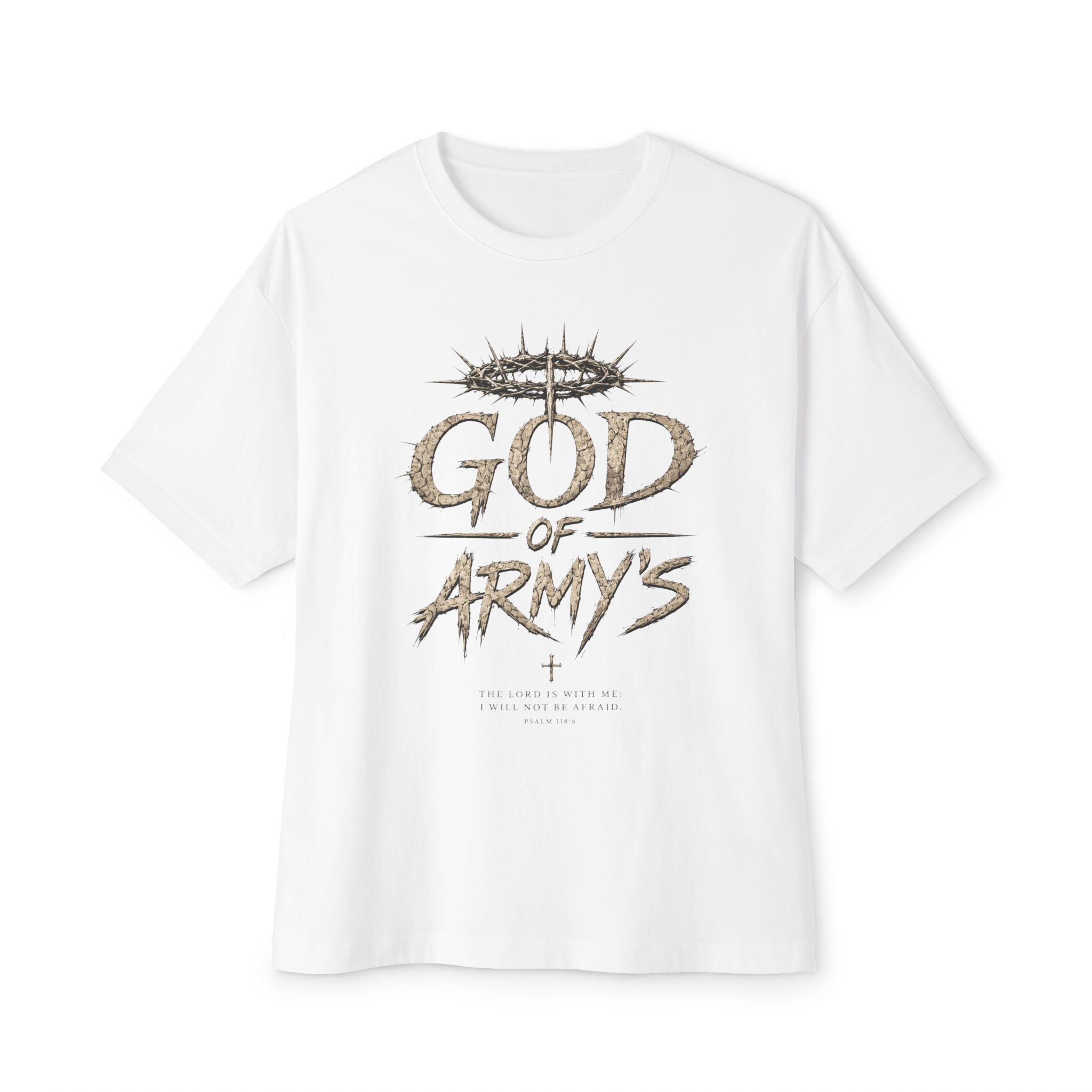God of Armys Tee — Faith-Based Christian Graphic T-Shirt