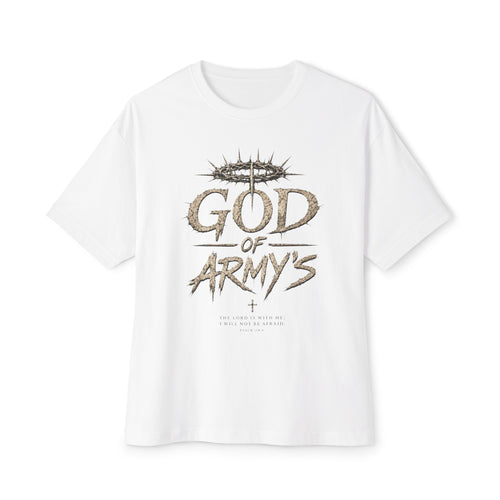 God of Armys Tee — Faith-Based Christian Graphic T-Shirt