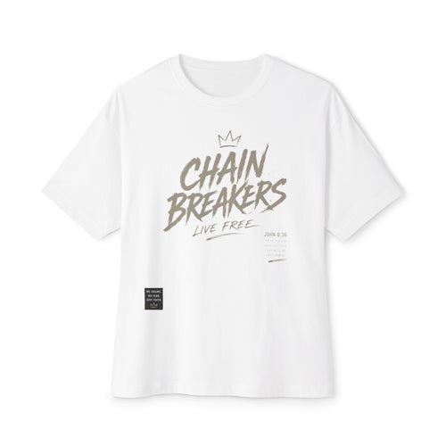 Chain Breakers Tee — Christian Faith Graphic T‑Shirt (Live Free)