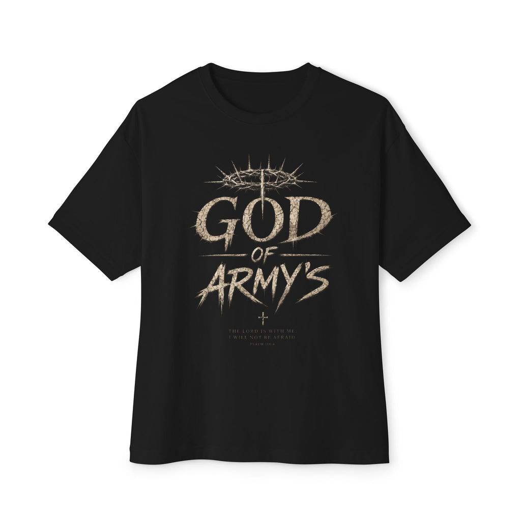 God of Armys Tee — Faith-Based Christian Graphic T-Shirt
