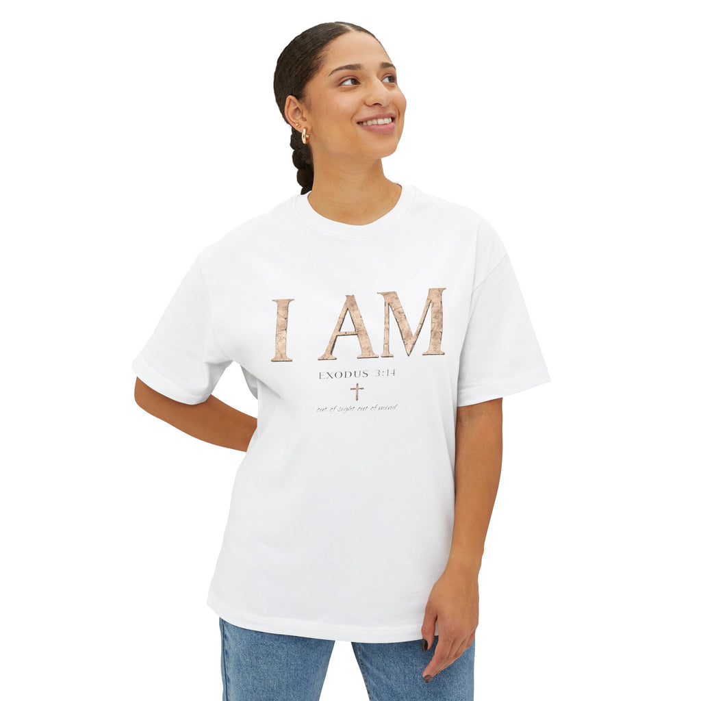 I AM Who I Am Tee — Christian Faith Graphic T-Shirt (Moses Scripture)