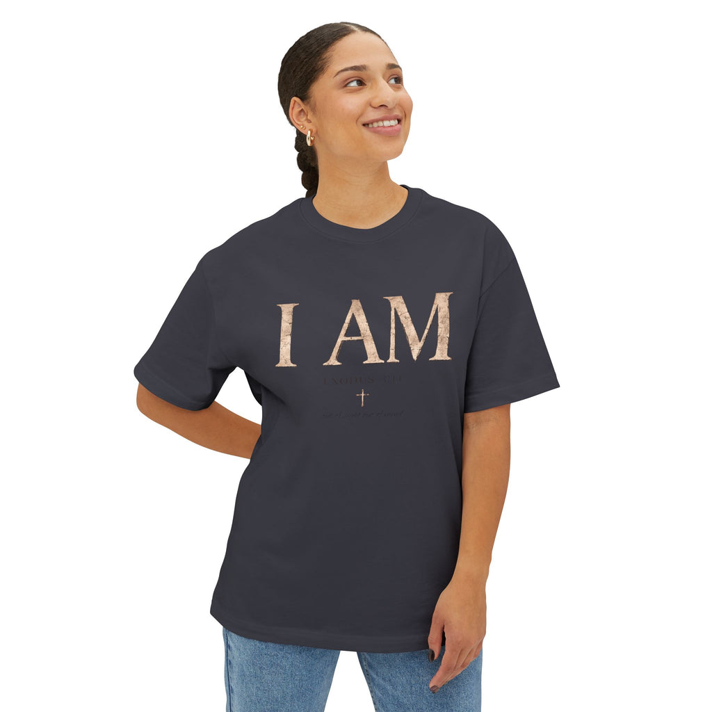 I AM Who I Am Tee — Christian Faith Graphic T-Shirt (Moses Scripture)