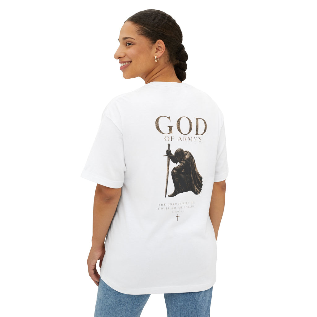 God of Armys Tee — Faith-Based Christian Graphic T-Shirt